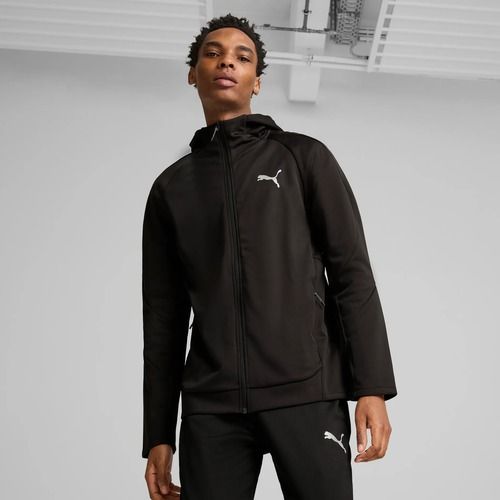 Vyriški džemperiai PUMA Evostripe Warm Hoodie FZ DK puma black