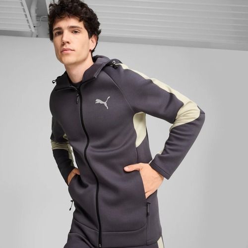 Vyriški džemperiai PUMA Evostripe Hoodie FZ DK galactic gr