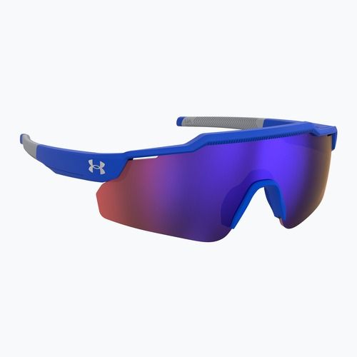 Vaikiški akiniai nuo saulės Under Armour Levelup Jr S3 matte blue grey/infrared