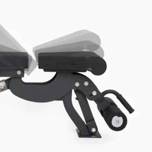 XTREXO treniruočių suolas "Ajax", juodas