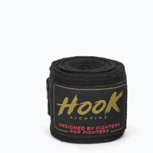 Bokso raiščiai HOOK FIGHTING TX0-B4M0045 400 cm juodi
