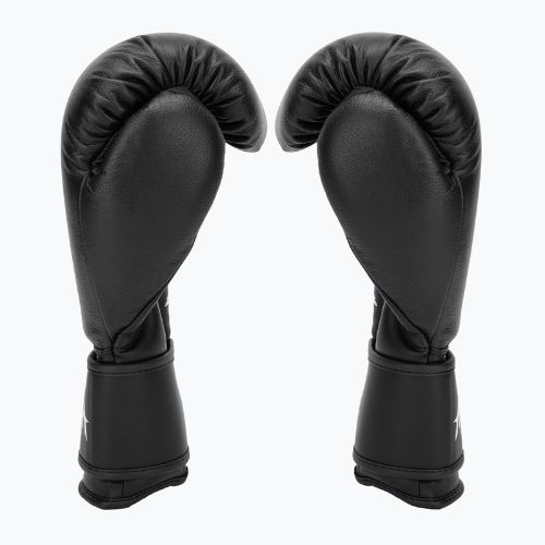 Bokso pirštinės HOOK FIGHTING Ready to Fight odinės juodos