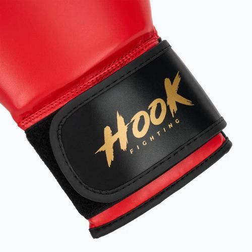 Bokso pirštinės HOOK FIGHTING Ready To Train raudonos