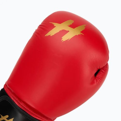 Bokso pirštinės HOOK FIGHTING Ready To Train raudonos
