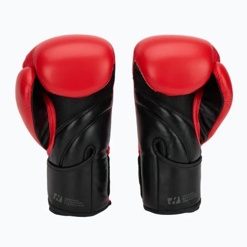 Bokso pirštinės HOOK FIGHTING Ready To Train raudonos