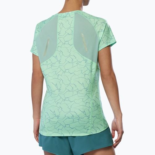 Moteriški bėgimo marškinėliai Mizuno Graphic Trail Tee neo mint