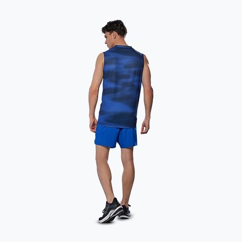 Vyriški bėgimo marškinėliai Mizuno Core Graphic Sleeveless reflex blue