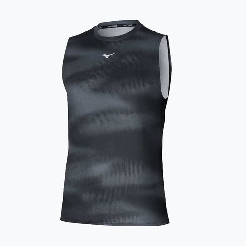 Vyriški bėgimo marškinėliai Mizuno Core Graphic Sleeveless black