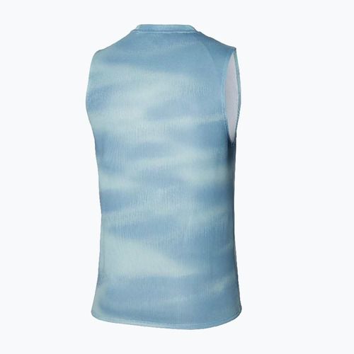 Vyriški bėgimo marškinėliai Mizuno Core Graphic Sleeveless cloud blue