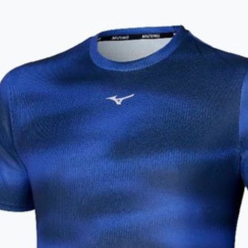 Vyriški bėgimo marškinėliai Mizuno Core Graphic Tee reflex blue