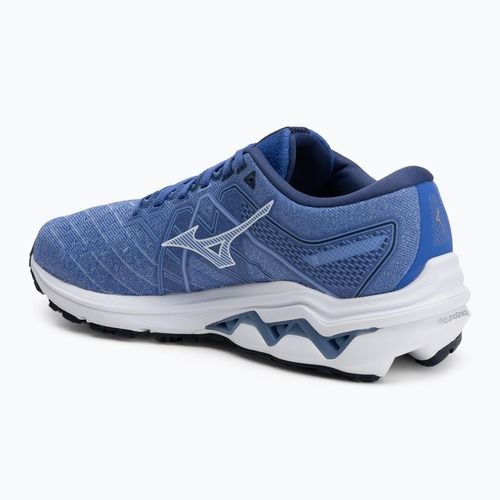 Moteriški bėgimo bateliai Mizuno Wave Inspire 18 amparo blue/white/deep cobalt