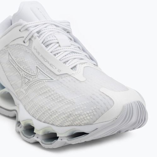 Moteriški bėgimo bateliai Mizuno Wave Prophecy 12 white/silver