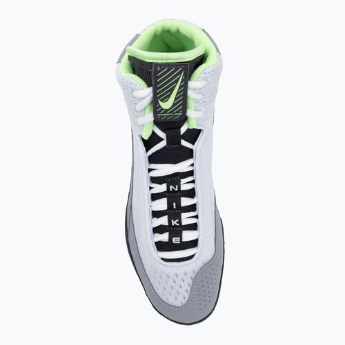 Imtynių bateliai Nike Inflict 4 football grey/lime blast/anthracite/white