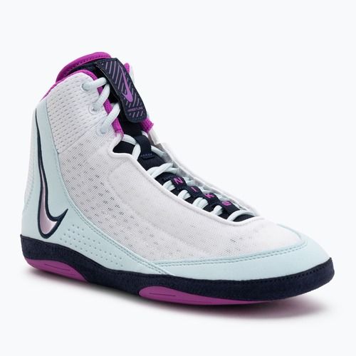Imtynių bateliai Nike Inflict 4 white/hyper violet/glacier blue/obsidian