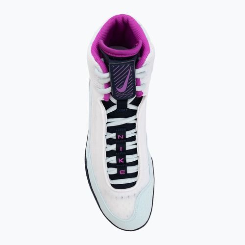 Imtynių bateliai Nike Inflict 4 white/hyper violet/glacier blue/obsidian