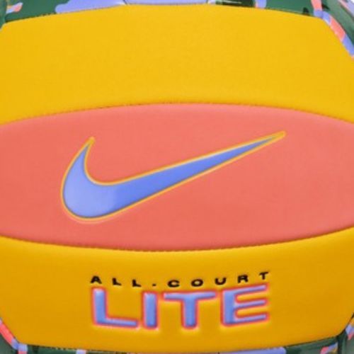 Tinklinio kamuolys Nike All Court Lite Volleyball light wild mango/university gold/royal pulse dydis 5