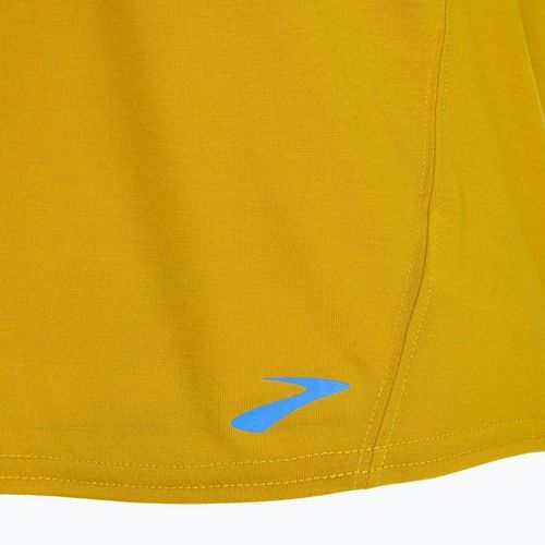 Moteriški bėgimo marškinėliai Brooks Distance golden hour