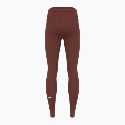 Moteriškos bėgimo tamprės Brooks Momentum Thermal Tight run raisin