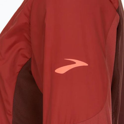 Vyriška bėgimo striukė Brooks Fusion Hybrid copper/run raisin