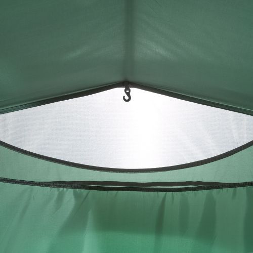 4 vietų kempingo palapinė KADVA Kavio 4.2 žalia