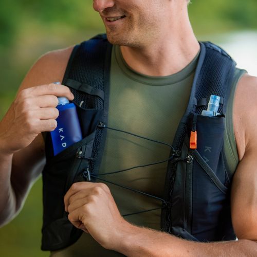 Softflask KADVA Flowbie 150 ml mėlynas