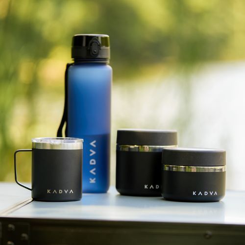 Izoliuotas maisto indas KADVA Eater 600 ml juodas