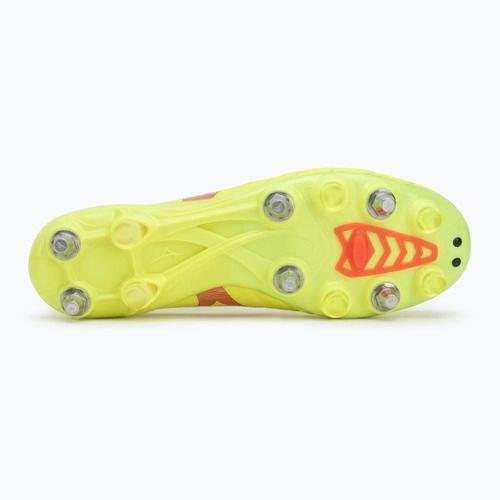 Vyriški futbolo batai Mizuno Morelia Neo IV β Elite MIX safety yellow/fiery coral 2/safety yellow