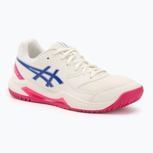 Moteriški teniso batai Asics Gel-Dedicate 8 W cream/dark cobalt