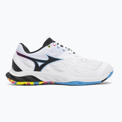 Badmintono batai Mizuno Wave Fang 2 white/pink tetra/all abroad
