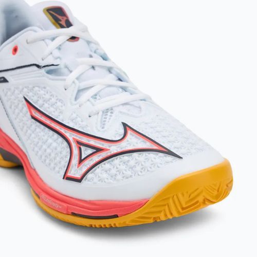 Teniso batai Mizuno Wave Exceed Tour 6 CC white/baritone blue/fiery coral 2
