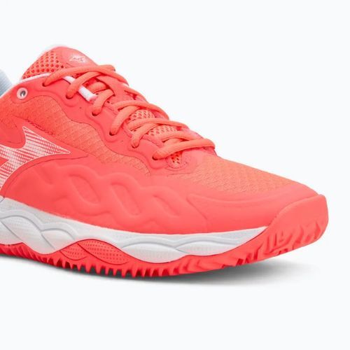 Moteriški teniso batai Mizuno Wave Enforce Court CC W calypso coral/white/barely pink