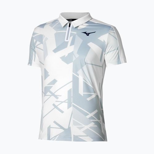 Vyriški marškinėliai Mizuno Daybreakers Shadow Polo white/gray