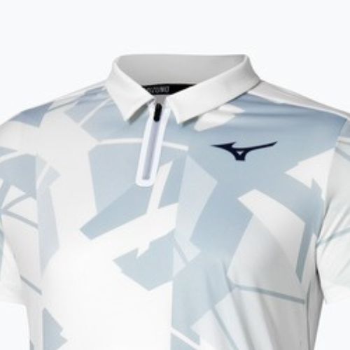 Vyriški marškinėliai Mizuno Daybreakers Shadow Polo white/gray