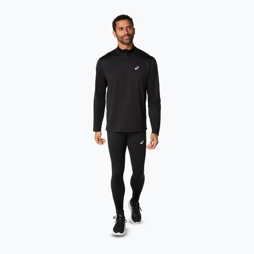 Vyriškas bėgimo džemperis ASICS Core Half Zip Winter performance black