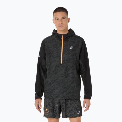 Vyriška bėgimo striukė ASICS Fujitrail Packable Windbreaker performance black