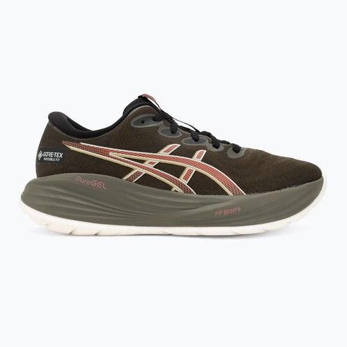 Moteriški bėgimo batai ASICS Gel-Cumulus 27 GTX brown stone/dark pink clay