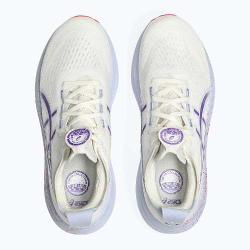 Vyriški bėgimo batai Asics Gel-Nimbus 27 Tokyo cream/edo purple