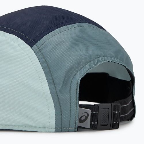 Kepuraitė su snapeliu ASICS 5 Panel midnight/lichen rock/monument blue