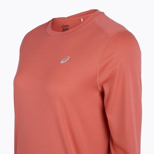 Moteriški bėgimo marškinėliai ilgomis rankovėmis ASICS Core LS Top dark pink clay