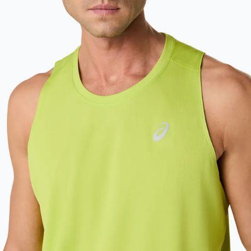 Vyriški bėgimo marškinėliai ASICS Core Singlet neon lime