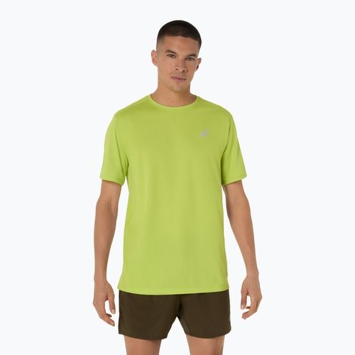 Vyriški bėgimo marškinėliai ASICS Core neon lime