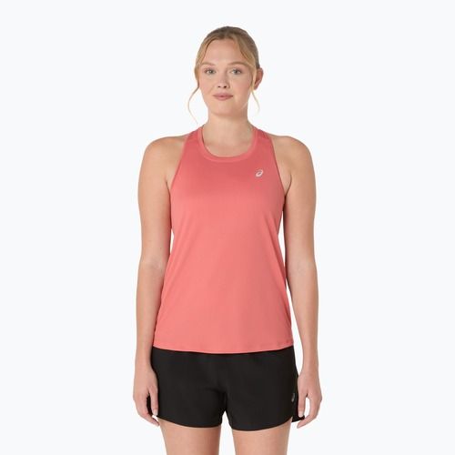 Moteriški bėgimo marškinėliai Asics Core Tank dark pink clay