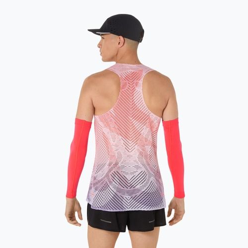 Vyriški bėgimo marškinėliai ASICS Metaspeed Singlet flash red