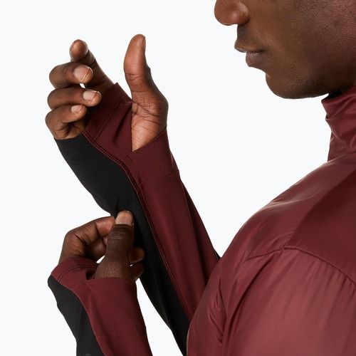 Vyriška bėgimo striukė ASICS Road Winter dark red planet