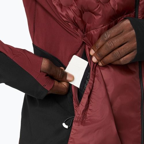 Vyriška bėgimo striukė ASICS Road Winter dark red planet