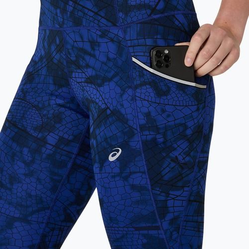 Moteriškos bėgimo tamprės ASICS Road Lite-Show performance black/dark cobalt