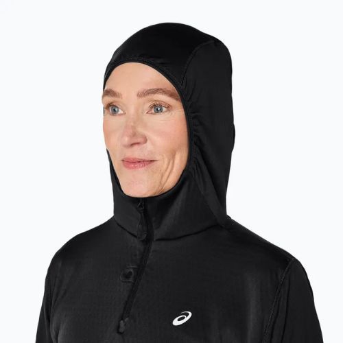 Moteriškas bėgimo džemperis ASICS Road Winter Hoodie performance black