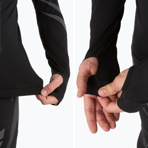 Vyriškų termoaktyvių apatinių komplektas KADVA ALPINESTEP COOLMAX THERMAL PRO DRY black