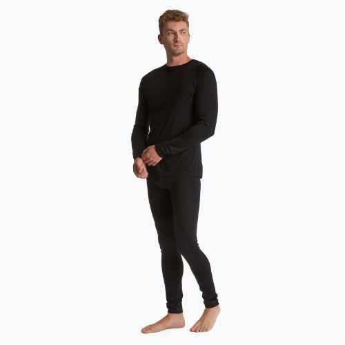 Vyriškos termoaktyvios kelnės WOOLCANO 100% Merion PANT0539 black