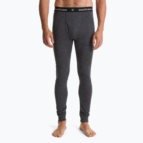 Vyriškos termoaktyvios kelnės WOOLCANO 100% Merion PANT0539 gray